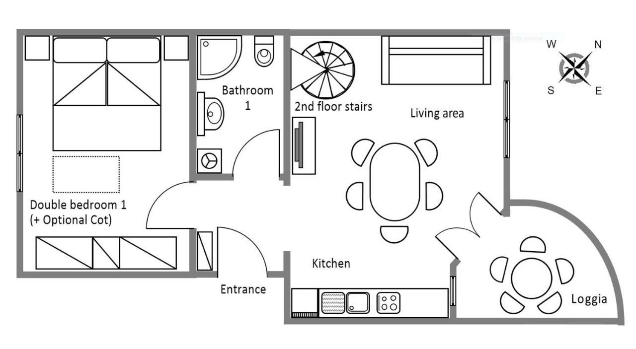 Pino Apartment Pula Bagian luar foto